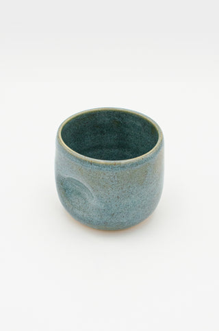 Dimple Cup in Blue Moss