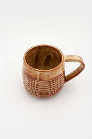 Ribbed Mug in Toast