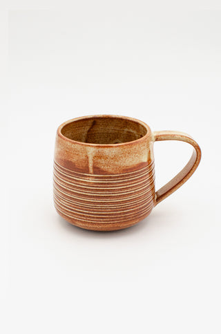Ribbed Mug in Toast