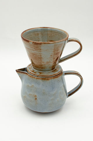 Coffee Pour Over Set in Blue Ash