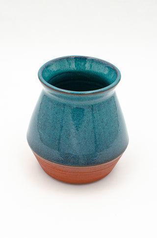 Angular Vase in Iron Tide