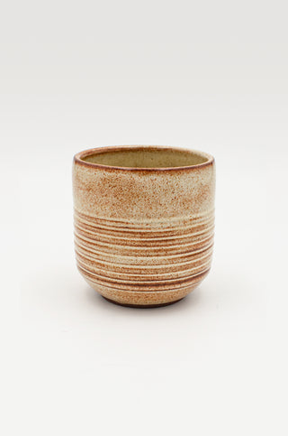 Ribbed Cup in Toast