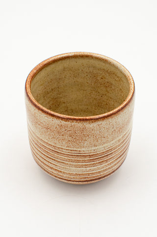 Ribbed Cup in Toast