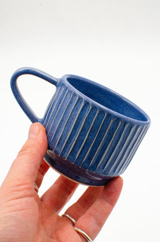 Stacking Mug Set in Blueberry