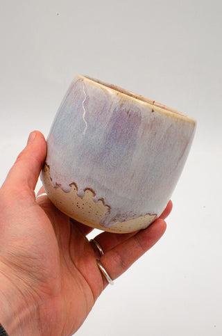 Dimple Cup in Rose Quartz