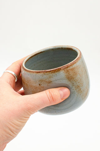 Dimple Cup in Blue Ash