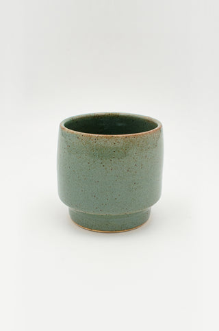 Stacking Tumbler Set in Speckled Sage