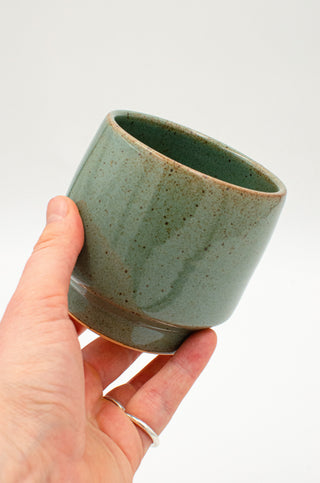 Stacking Tumbler Set in Speckled Sage