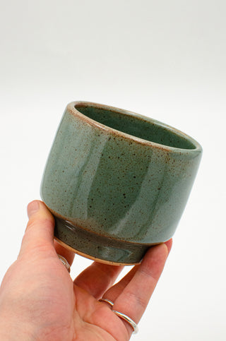 Stacking Tumbler Set in Speckled Sage