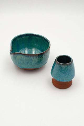 Matcha Set in Iron Tide