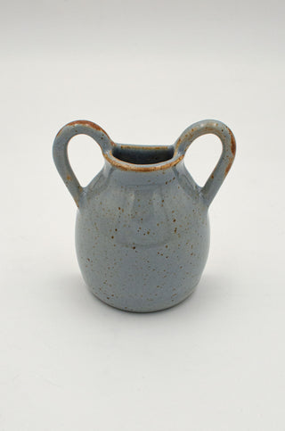 Wall Vase in Blue Ash